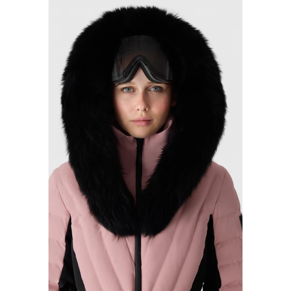Mackage Elita-ZR Down Ski Jacket in Blush
