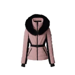 Mackage Elita-ZR Down Ski Jacket in Blush