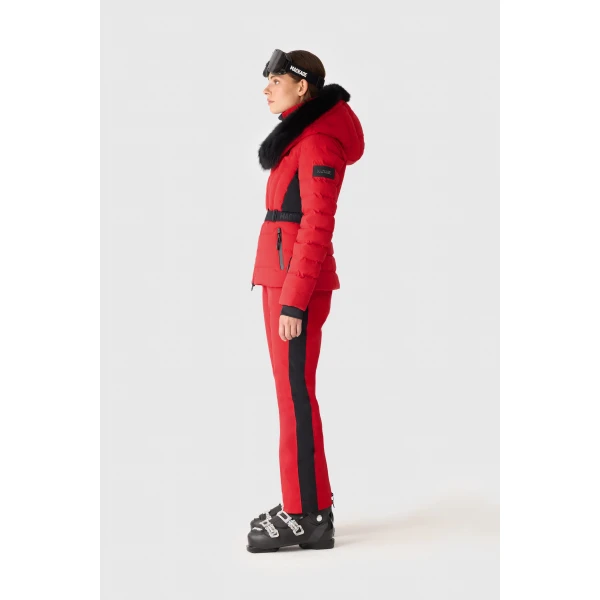 Mackage Elita-ZR Down Ski Jacket in Red