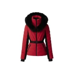 Mackage Elita-ZR Down Ski Jacket in Red