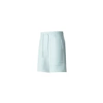 Mackage Elwood-R Double-Face Jersey Shorts in Cream