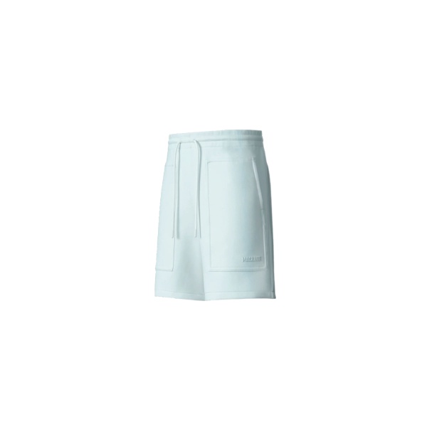 Mackage Elwood-R Double-Face Jersey Shorts in Cream