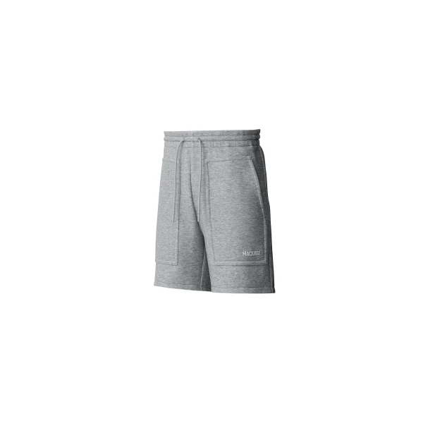 Elwood-R Double-Face Jersey Shorts in Light Grey Mix