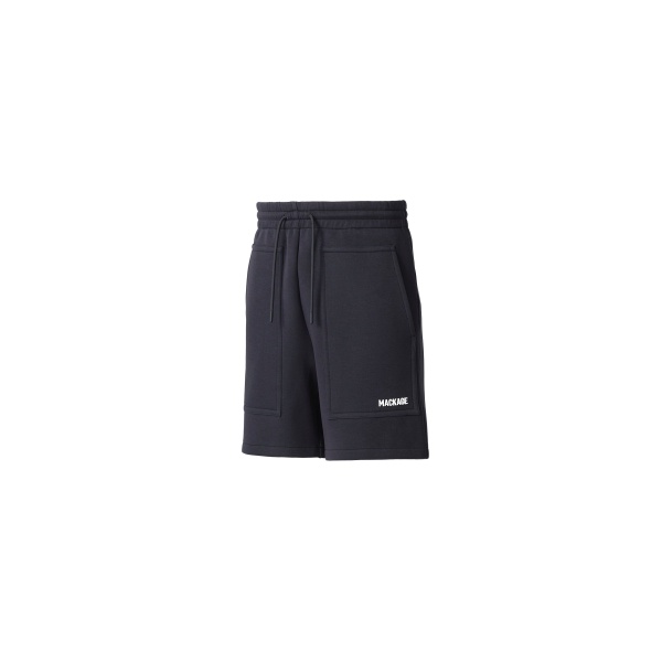 Mackage Elwood-R Double-Face Jersey Shorts in Navy-White