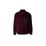 Mackage Emmanuel Double-Face Wool Overshirt in Garnet Mackage Emmanuel Double-Face Wool Overshirt in Garnet