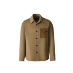Mackage Emmanuel Double-Face Wool Overshirt in Light Camel Mackage Emmanuel Double-Face Wool Overshirt in Light Camel