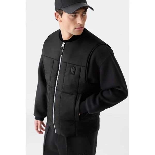 Mackage Eren Ultra-Light Quilted Vest in Black