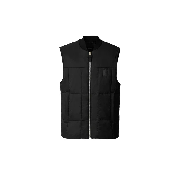 Eren Ultra-Light Quilted Vest in Black