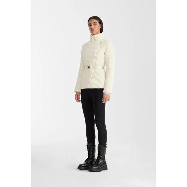 eshe lightweight down jacket cream
