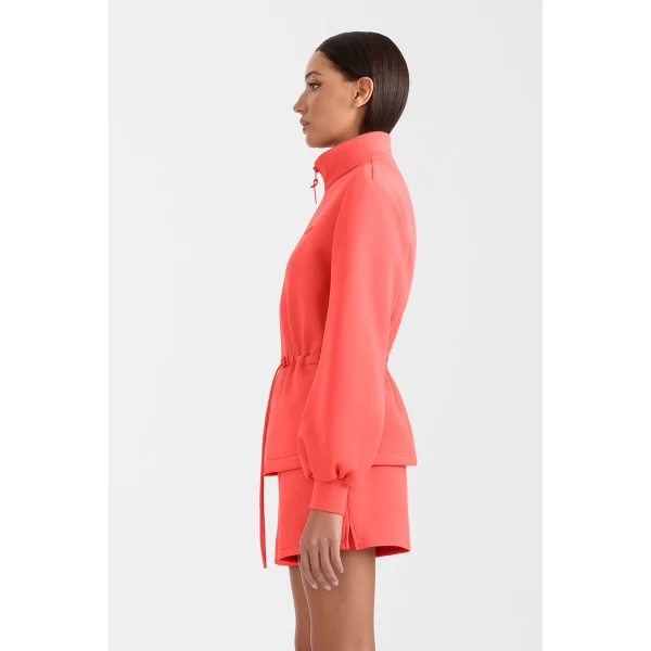 finola-z lightweight jacket papaya