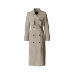 mackage gael-su maxi suede trench coat