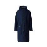 Mackage Gage Long Seam Sealed Ripstop Raincoat in Navy