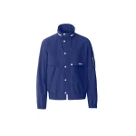 Mackage Garrett Seam-Sealed Ristop Rain Jacket in Mineral Blue