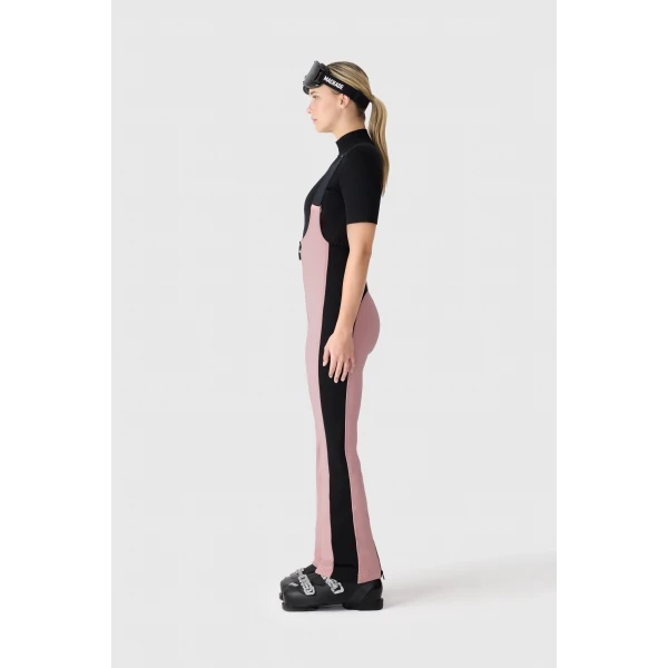Mackage Gia-R Agile-360 Fitted Ski Suspenders in Blush