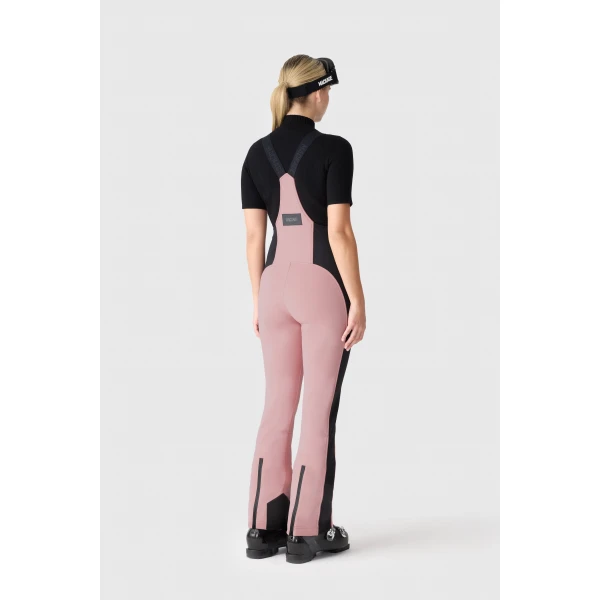 Mackage Gia-R Agile-360 Fitted Ski Suspenders in Blush