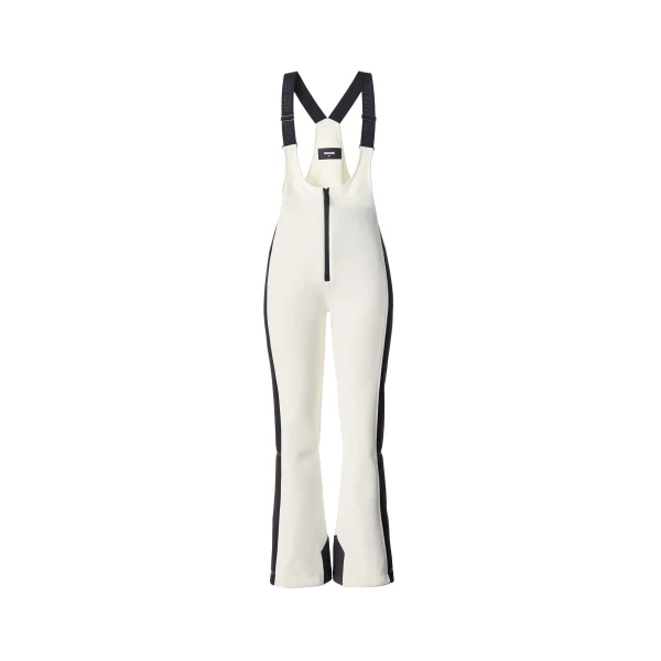 Mackage Gia-R Agile-360 Fitted Ski Suspenders in Off White