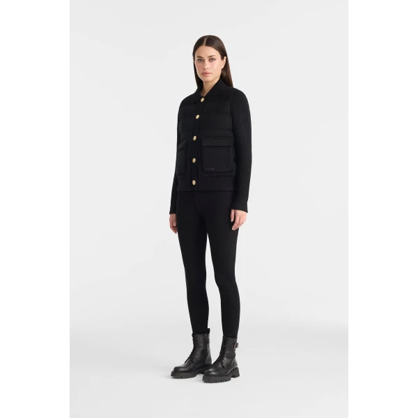 gracelyn hybrid jacket black