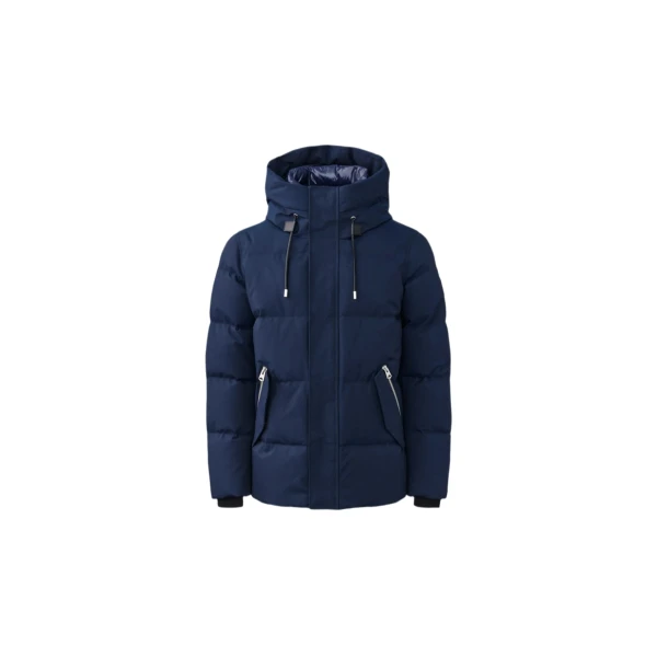 Graydon 2-In-1 Nordic Tech Heavy Down Jacket in Navy