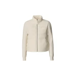 Mackage Gretel Hybrid Down Jacket in Cream mackage gretel hybrid down jacket
