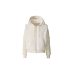 Mackage Gwendal Reversible Faux Fur Hoodie in Cream