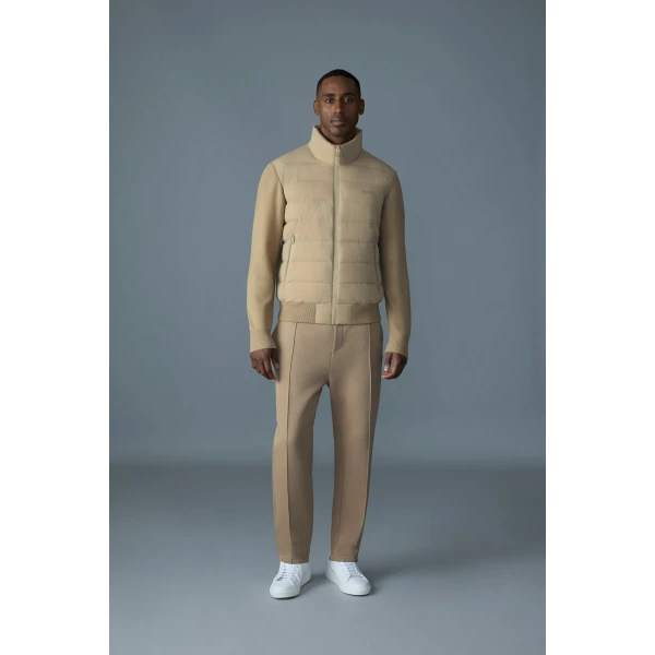 Mackage Haney-CITY Hybrid Light Down Jacket in Light Camel