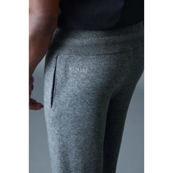 Mackage Harrison-Z Cashmere-Blend Sweatpants in Carbon Mix