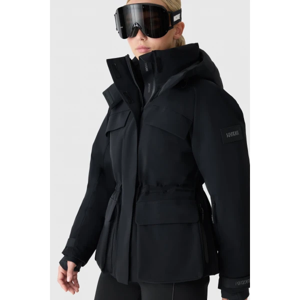 Mackage Iclyn-RZ Medium Down Ski Jacket in Black