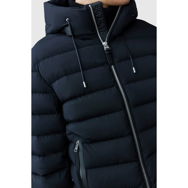 Mackage Jack-Z Agile-360 Stretch Light Down Jacket in Black
