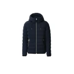 Mackage Jack-Z Agile-360 Stretch Light Down Jacket in Navy