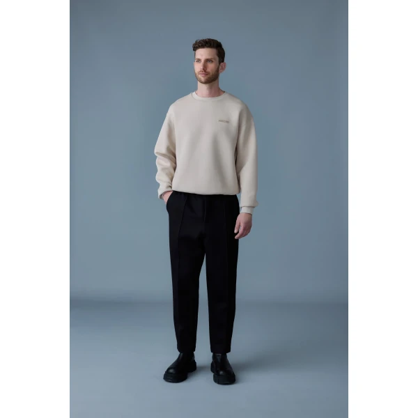 Mackage Jamil-R Double-Face Jersey Sweatpants in Black