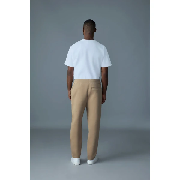 Mackage Jamil-R Double-Face Jersey Sweatpants in Light Camel