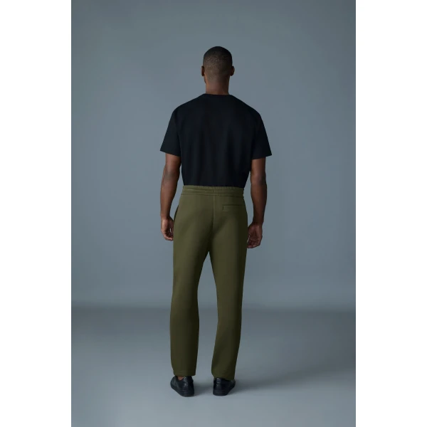 Mackage Jamil-R Double-Face Jersey Sweatpants in Light Military