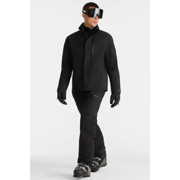 Mackage Jaxton Shell Ski Jacket in Black, view 2 | Men Jackets | Coveti