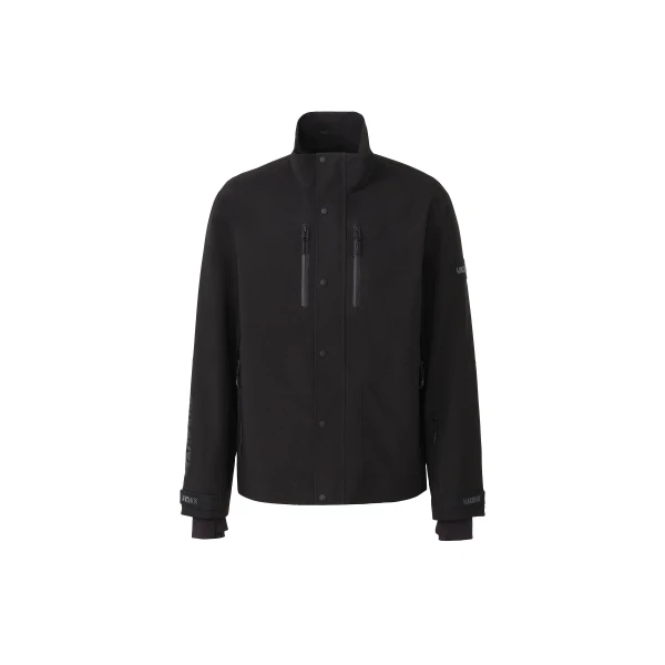 Jaxton Shell Ski Jacket in Black
