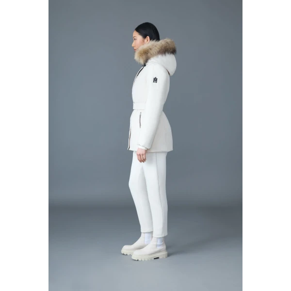 Mackage Jeni-F 2-In-1 Down Parka in Cream