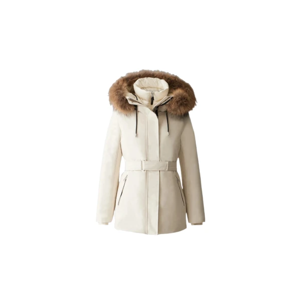 Jeni-F 2-In-1 Down Parka in Cream