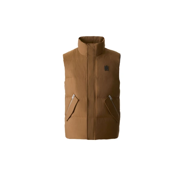 Joseph Nordic Tech Down Vest in Earth Brown