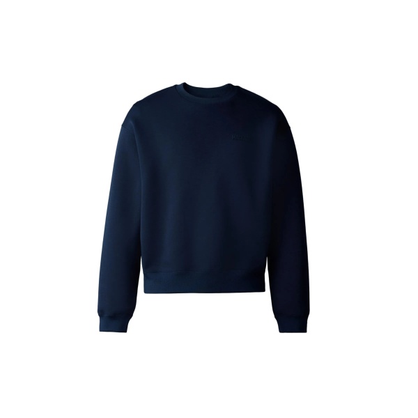Mackage Julian Double-Face Jersey Sweatshirt in Navy