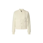 mackage juniper-k brushed knit bomber jacket