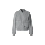 mackage juniper-k brushed knit bomber jacket