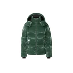 Mackage Kent-GLO High-Gloss Removable Hooded Down Jacket in Evergreen Mackage Kent-GLO High-Gloss Removable Hooded Down Jacket in Evergreen