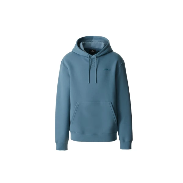 Kolton Double-Face Jersey Logo Hoodie in Provincial Blue