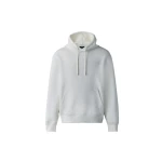 Mackage Krystian Double-Face Jersey Hoodie in Cream