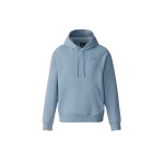 Mackage Krystian Double-Face Jersey Hoodie in Fog Blue