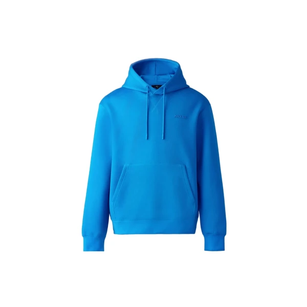 Krystian Double-Face Jersey Hoodie in Sapphire