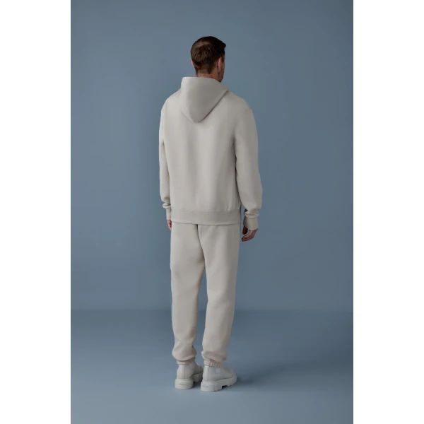 Mackage Krystian Double-Face Jersey Hoodie in Trench