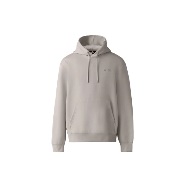 Krystian Double-Face Jersey Hoodie in Trench