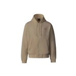 Mackage Krystos Double-Face Jersey Zip-Up Hoodie in Light Camel