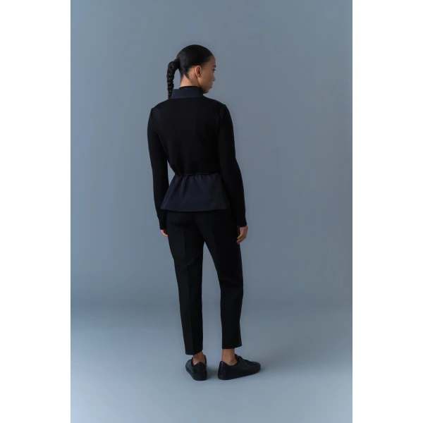 Mackage Laika-Z Hybrid Down Jacket in Black