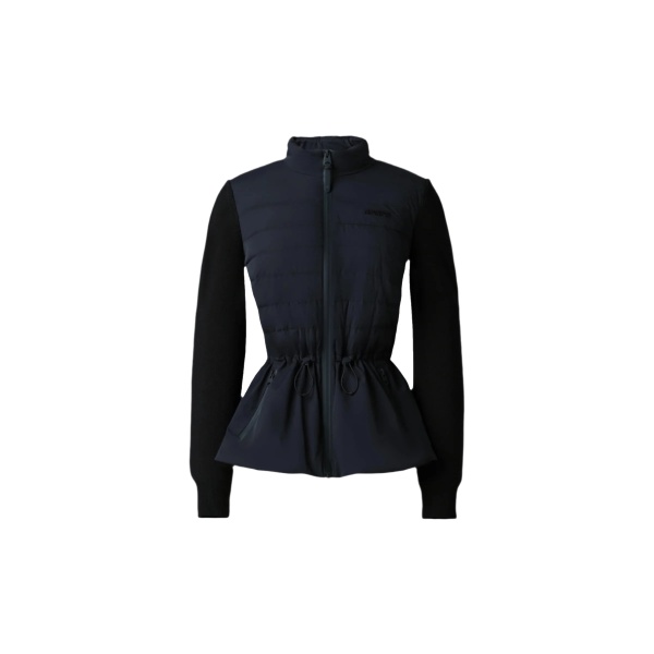 Mackage Laika-Z Hybrid Down Jacket in Black